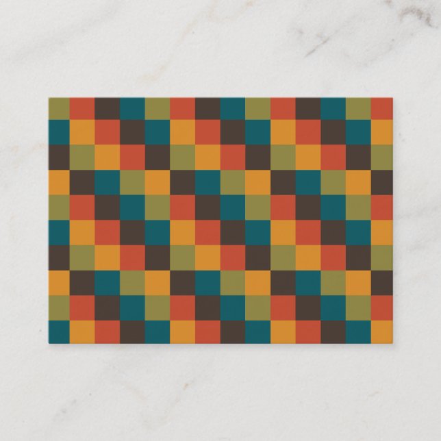 Color Squares 03 Business Card (Front)