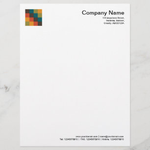 Color Squares 03 Letterhead