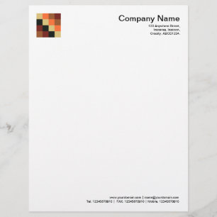 Color Squares 04 Letterhead