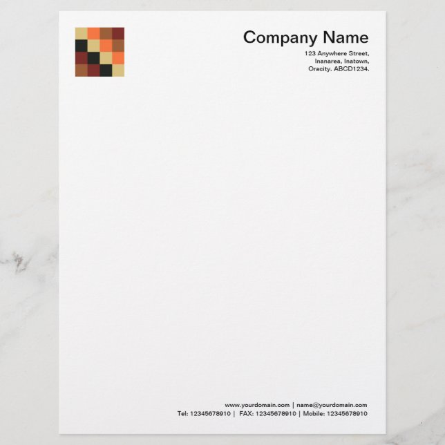 Color Squares 04 Letterhead (Front)