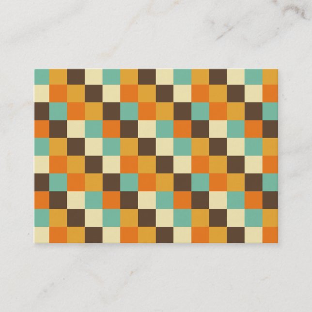 Color Squares 05 Business Card (Front)