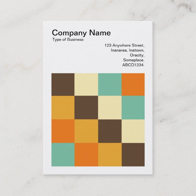Color Squares - 05 Business Card (Front)