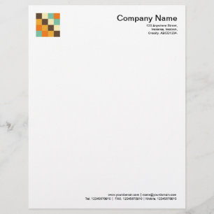 Color Squares 05 Letterhead