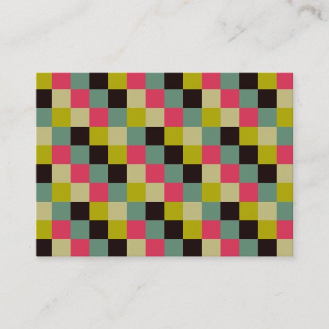 Color Squares 06 Business Card (Front)