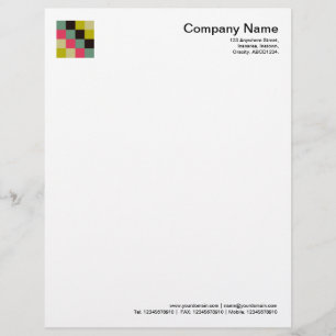 Color Squares 06 Letterhead