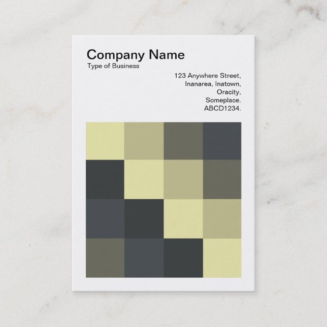 Color Squares - 09 Business Card (Front)