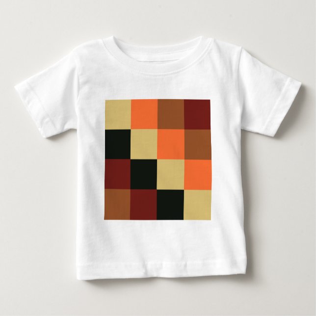 Color Squares Baby T-Shirt (Front)