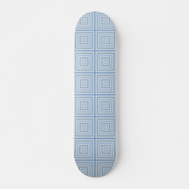 COLOR SQUARES custom skateboard Deck (Front)