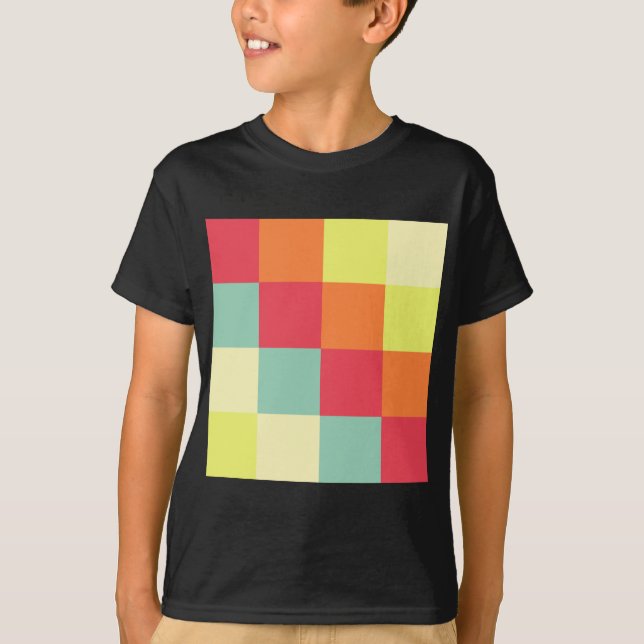 Color Squares T-Shirt (Front)
