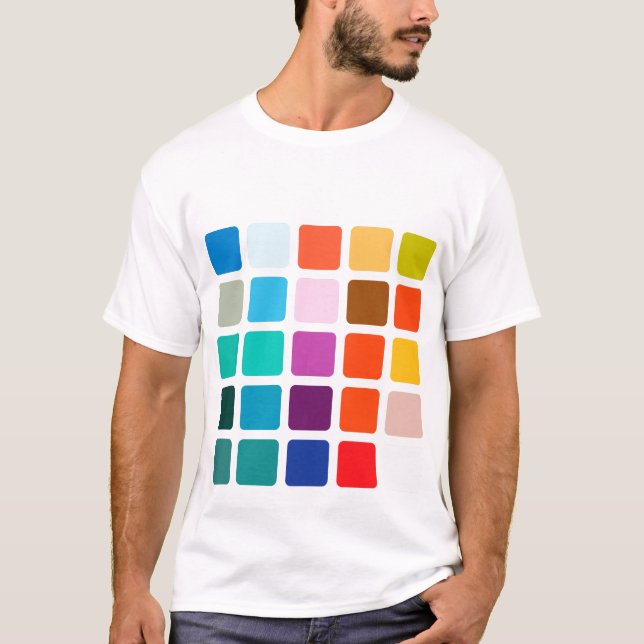 Color Squares T-Shirt (Front)