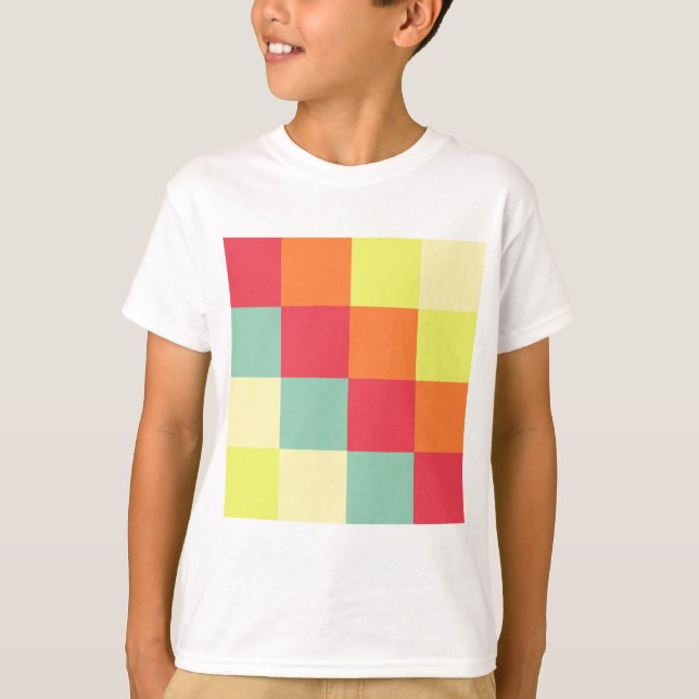 Color Squares T-Shirt (Front)