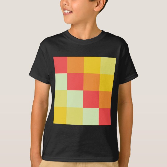 Color Squares T-Shirt (Front)