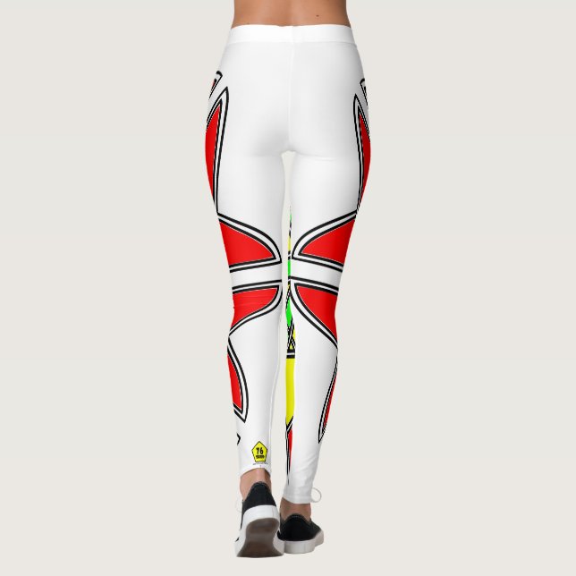 Color Star Leggings (Back)