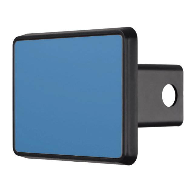 color steel blue hitch cover (Left)