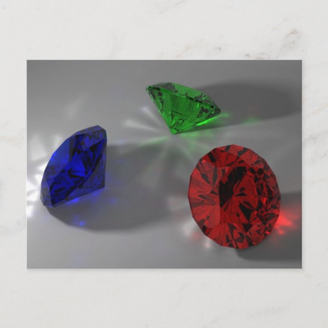 Color Stones Postcard (Front)