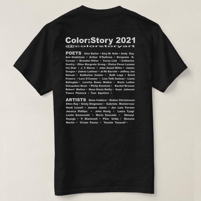Color:Story T T-Shirt (Design Back)
