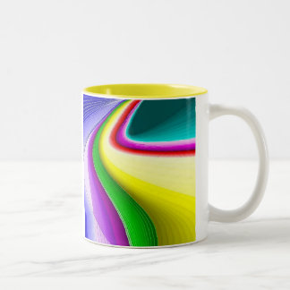 Color streak mug