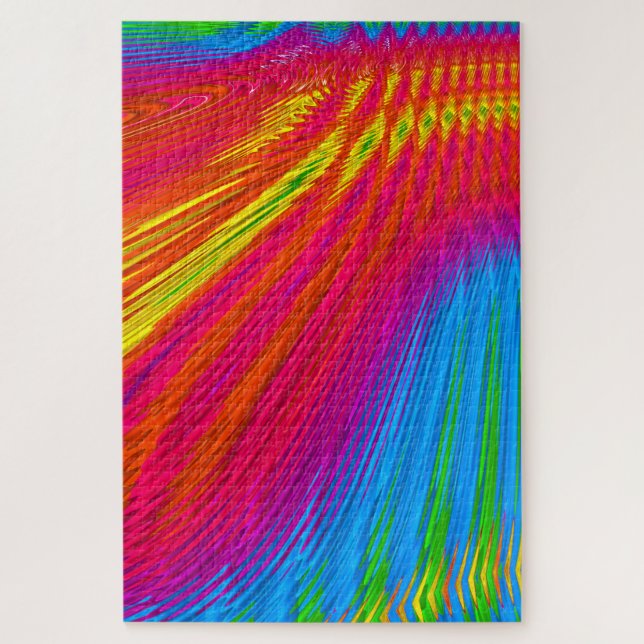 Color Streaks- Jigsaw Puzzle (Vertical)