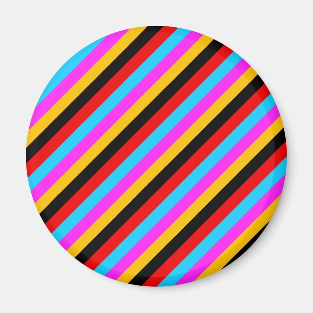 Color Stripe Magnet (Front)
