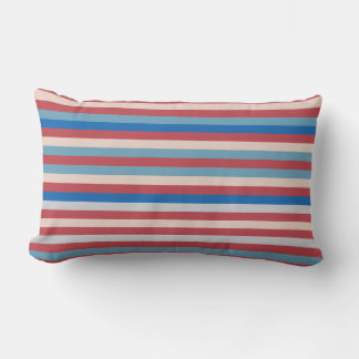 Color Striped 121214 Lumbar Pillow