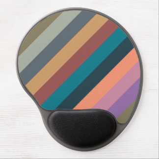 color stripes colorful pastel 001 gel mouse pad