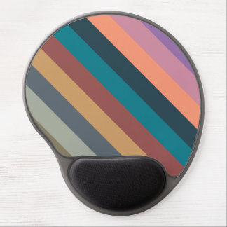 color stripes colorful pastel 001 gel mouse pad
