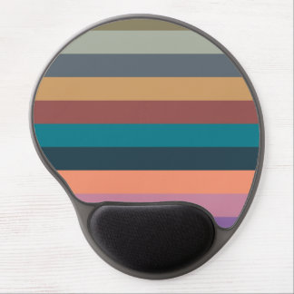 color stripes colorful pastel 001 gel mouse pad
