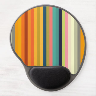 color stripes colorful pastel 002 gel mouse pad