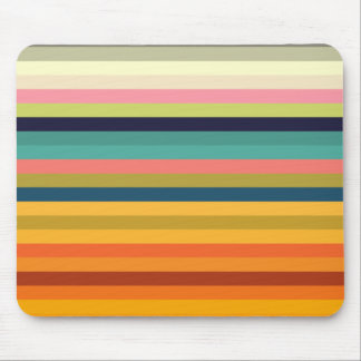 color stripes colorful pastel 002 mouse pad