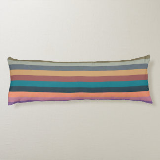 color stripes colorful pastel body pillow