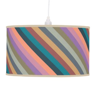 color stripes in colorful pastel ceiling lamp