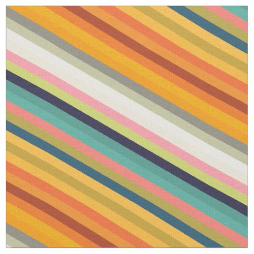 Color stripes in pastel color fabric