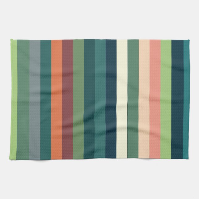 Color Stripes Kitchen Towel (Horizontal)