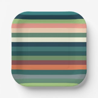 Color Stripes Pattern Party