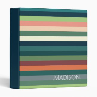 Color Stripes Pattern Personalized