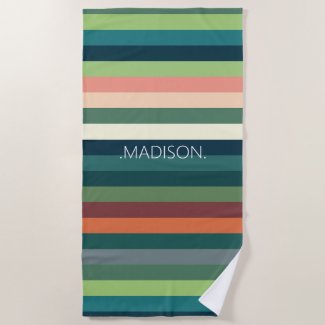 Color Stripes Pattern Personalized