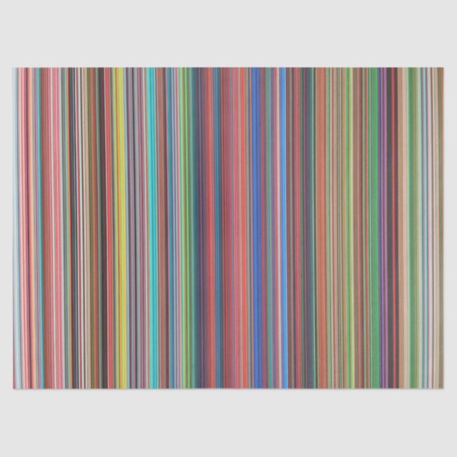 color stripes tissue paper (Front)