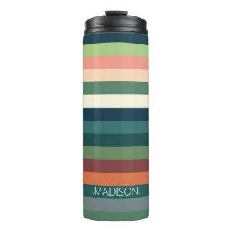 Color Stripes Travel - Add Your Name