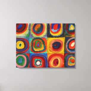 Color Study, 1913 by Wassily Kandinsky Canvas Print
