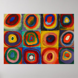 Color Study, 1913 by Wassily Kandinsky Poster