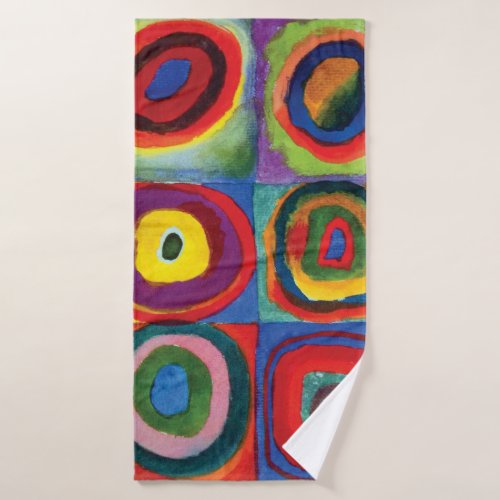 Color Study by Wassily Kandinsky Bath Towel