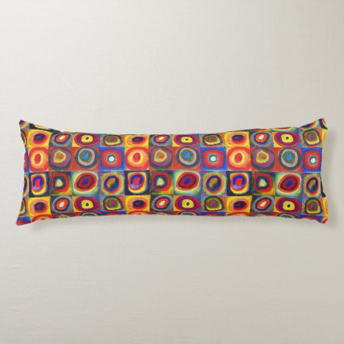 Color Study by Wassily Kandinsky Body Pillow