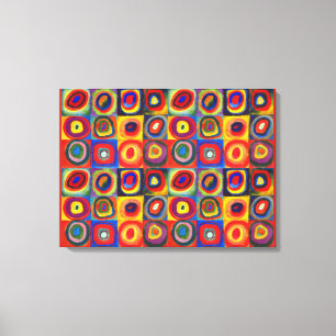 Color Study by Wassily Kandinsky Canvas Print