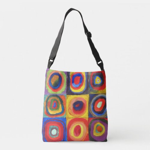 Color Study by Wassily Kandinsky Crossbody Bag