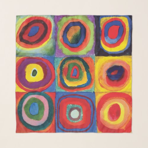 Color Study by Wassily Kandinsky Scarf