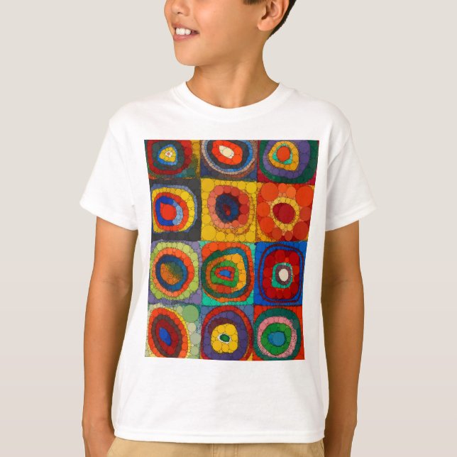 Color Study, Infinity Dots by Wassily Kandinsky T-Shirt (Front)