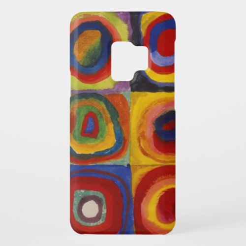 Color Study of Squares Circles Case_Mate Samsung Galaxy S9 Case
