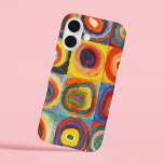 Color Study | Wassily Kandinsky iPhone 16 Case<br><div class="desc">Color Study, Squares with Concentric Circles (1913) | Wassily Kandinsky’s Color Study: Squares with Concentric Circles is a vibrant exploration of color and form, featuring a grid of squares filled with concentric circles in an array of bold and contrasting hues. Each square contains unique color combinations, creating a visual rhythm...</div>
