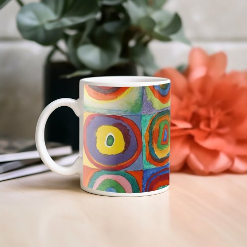 Color Study  Wassily Kandinsky Coffee Mug