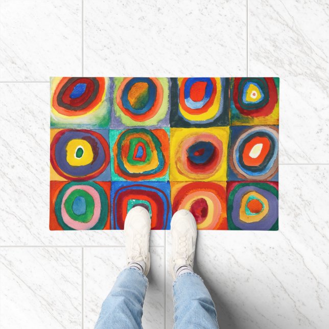 Color Study | Wassily Kandinsky Doormat (Indoor)